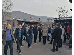 縣委、鎮府領導煤改電驗收工程