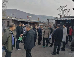 縣委、鎮府領導煤改電驗收工程